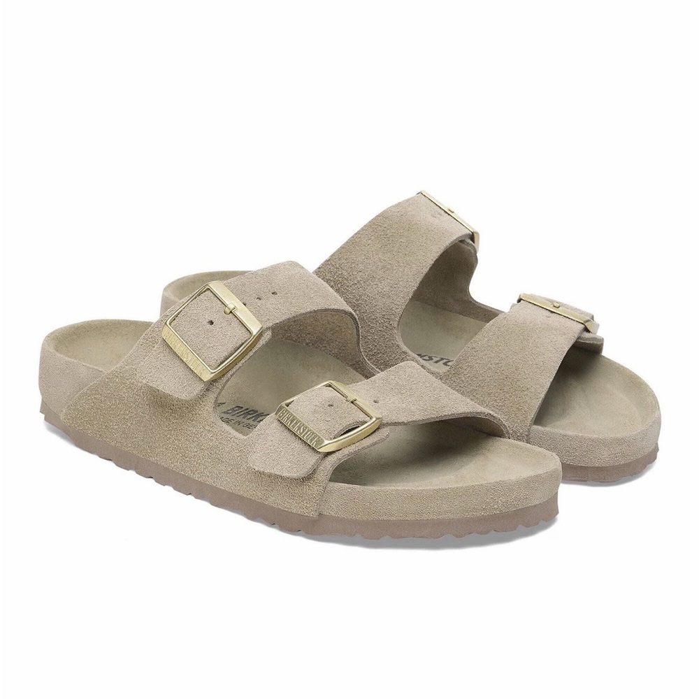 Birkenstock Arizona sandal. New! European size 38. Color taube not tan. Taube! - Picture 9 of 10